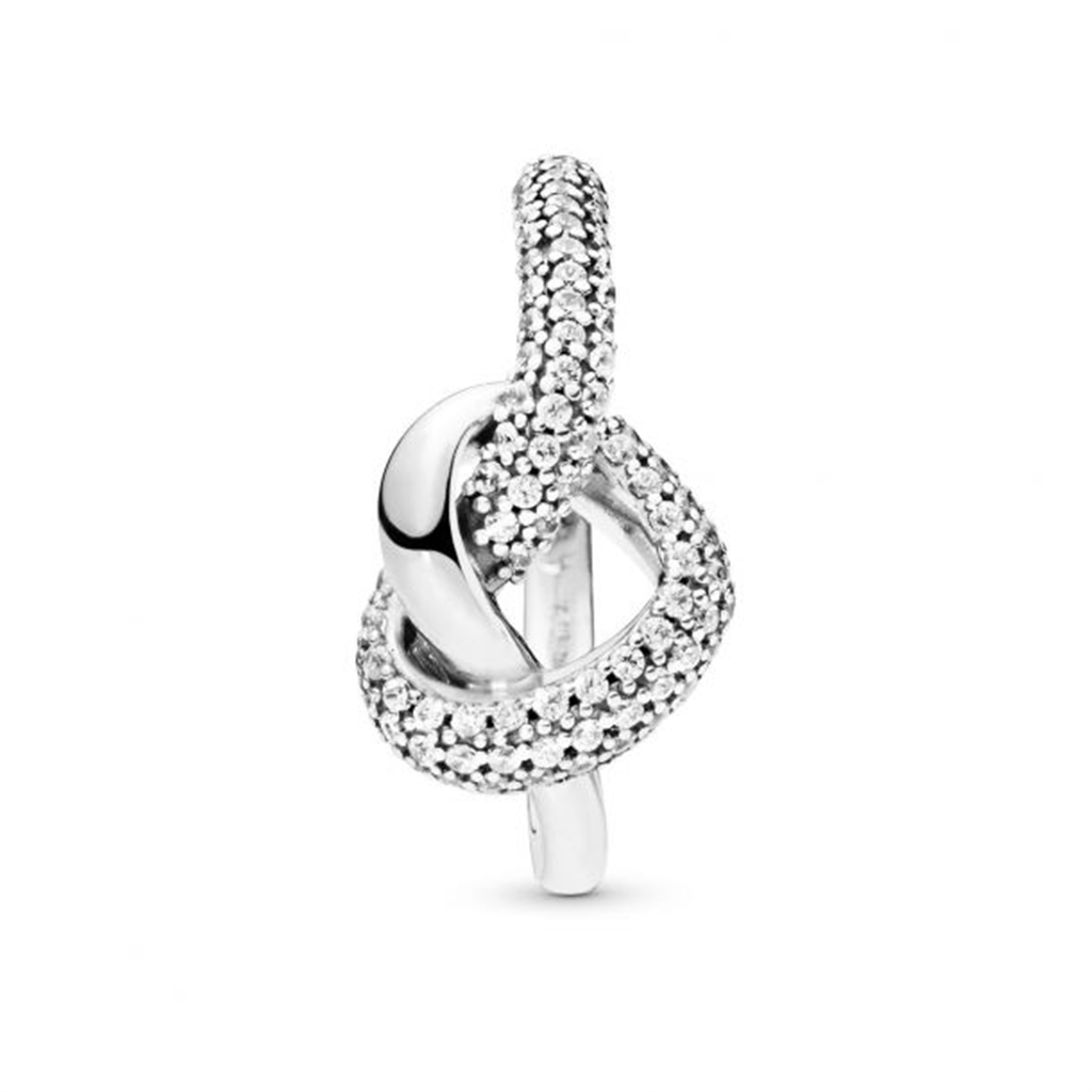 Pandora Moments Knotted Heart Ring Size 6
