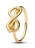Pandora Moments Infinity Knot Ring Size 7
