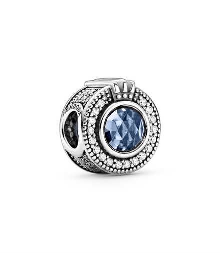 Sparkling Blue Crown O Charm