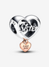 Pandora Moments" Love You Sister" Heart Charm