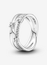 Pandora Timeless Sparkling Triple Band Ring Size 6