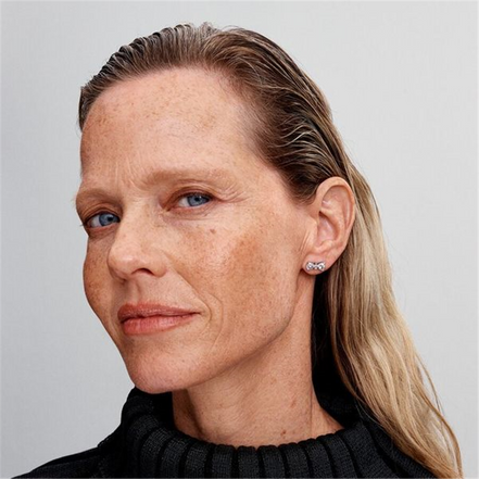 Pandora Timeless Sparkling Bow Stud Earrings