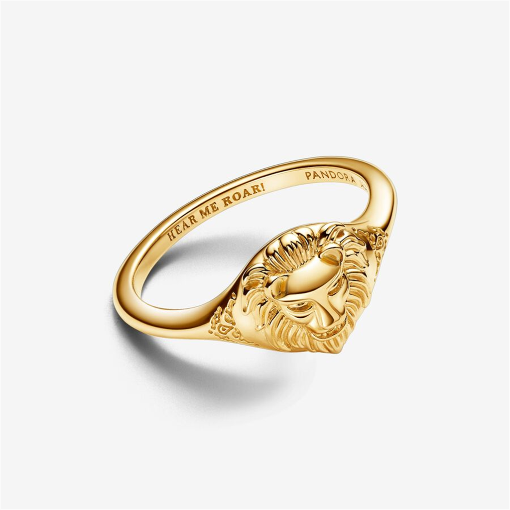 Pandora Game of Thrones Lannister Lion Ring Size 9