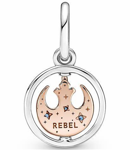 Pandora Star Wars™ Rebel Alliance™ Symbol Spinning Pendant Charm