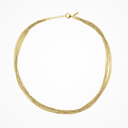 Desmos 18K Gold Plated Spark Necklace