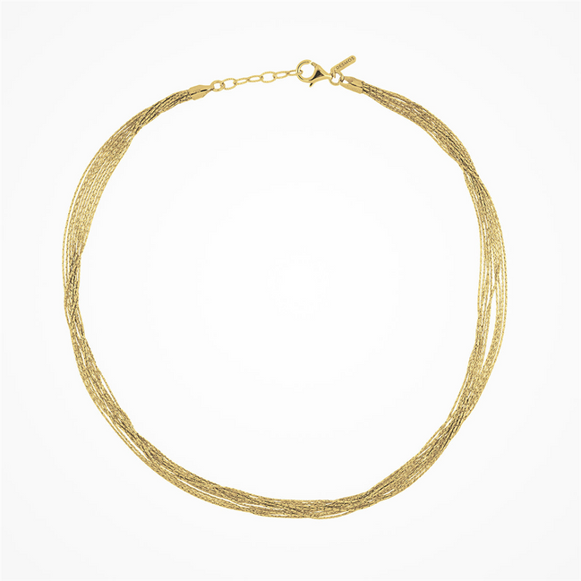 Desmos 18K Gold Plated Spark Necklace