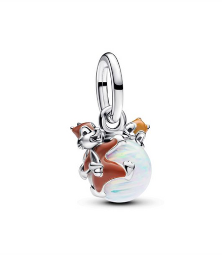 Pandora Disney, Chip And Dale Bauble Dangle Charm
