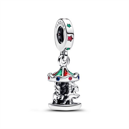 Pandora Moments Spinning Carousel Dangle Charm