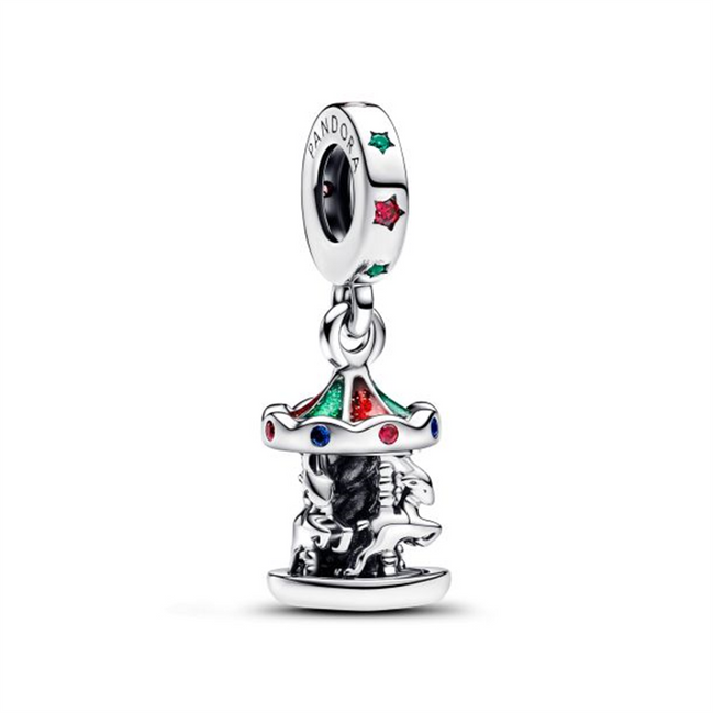 Pandora Moments Spinning Carousel Dangle Charm