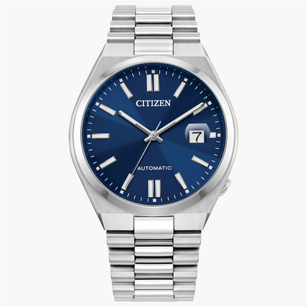 Citizen Tsuyosa Eco-Drive Dark-Blue Dial and Stainless Steel Bracelet Watch