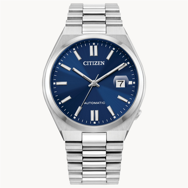 Citizen Tsuyosa Eco-Drive Dark-Blue Dial and Stainless Steel Bracelet Watch