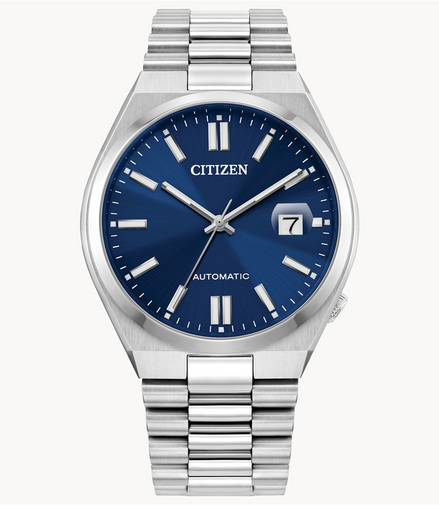 Citizen Tsuyosa Eco-Drive Dark-Blue Dial and Stainless Steel Bracelet Watch