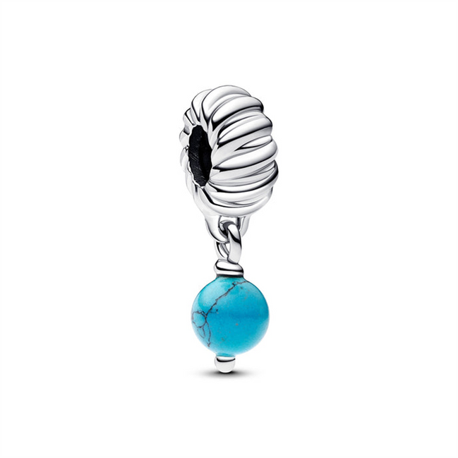 Pandora Turquoise-colored Dangle Charm