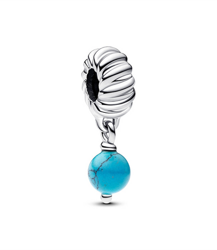 Pandora Turquoise-colored Dangle Charm