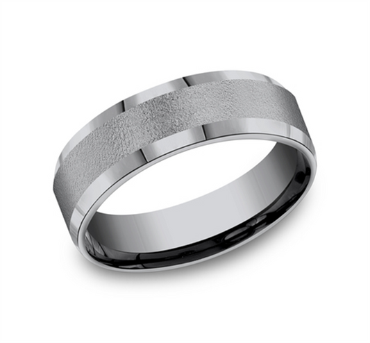 Benchmark "The Alpha" Wedding Band