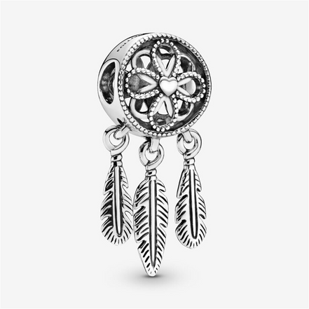 Pandora Moments "Follow Your Dreams" Spiritual Dreamcatcher Charm