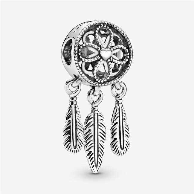 Pandora Moments "Follow Your Dreams" Spiritual Dreamcatcher Charm