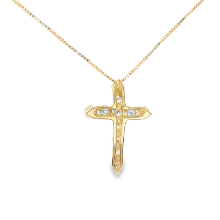 .83Ct Diamond Cross Pendant