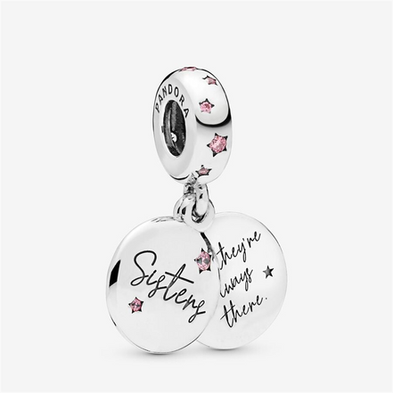 Pandora Moments Forever Sisters Dangle Charm