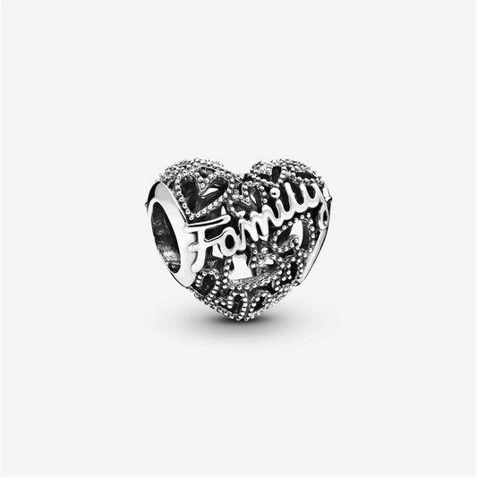 Pandora Moments Family Heart Charm