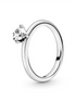 Pandora Timeless Clear Heart Solitaire Ring Size 6