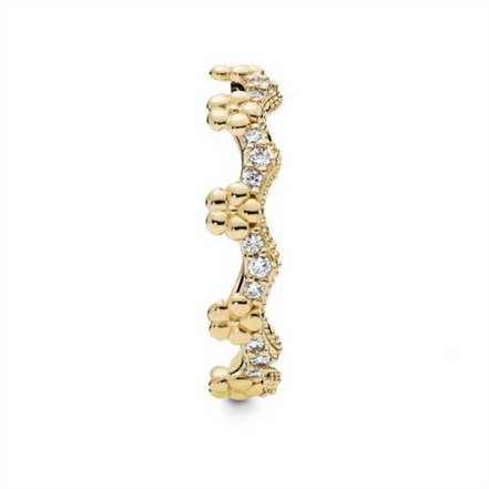 Pandora Shine Flower Crown Ring Size 7