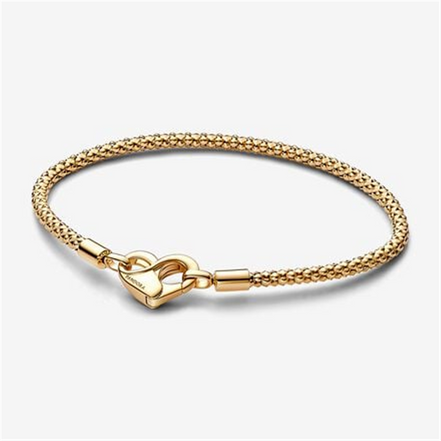 Pandora Moments Studded Chain Bracelet Size 18