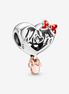 Pandora Disney Minnie Mouse Mom Heart Charm