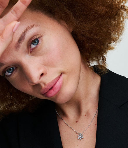 Pandora Timeless Sparkling Herbarium Cluster Pendant Necklace