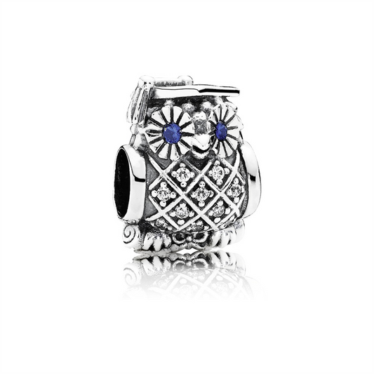 Pandora Owl Graduation Charm