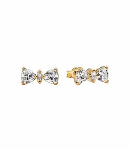 Pandora Timeless Sparkling Bow Stud Earrings