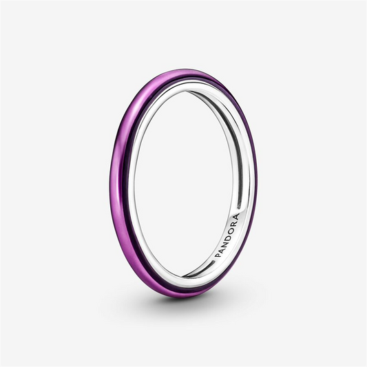 Pandora ME Shocking Purple Ring Size 4.5