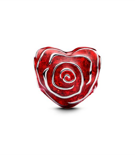 Pandora Moments Rose Heart Charm