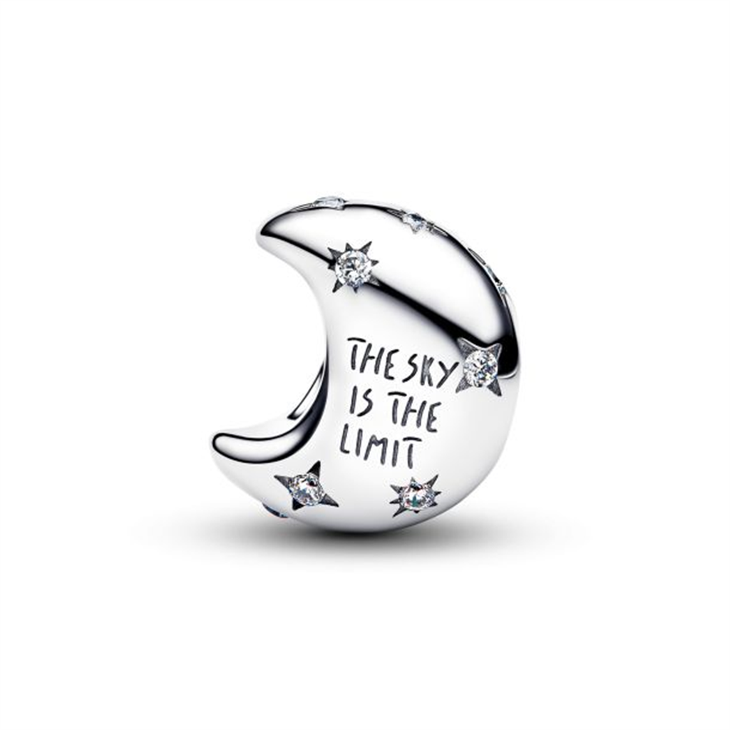 Pandora Crescent Moon Charm