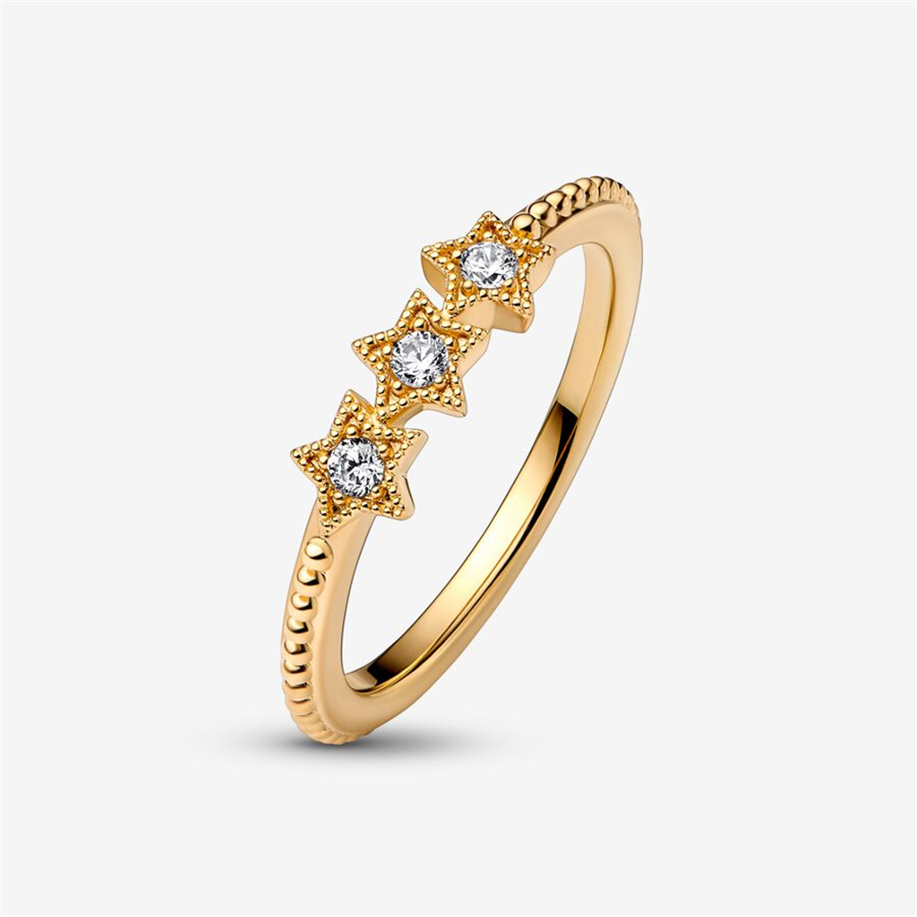 Pandora Moments Celestial Stars Ring Size 6