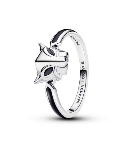 Pandora Marvel Black Panther Ring Size 7