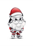 Pandora Moments Playful Santa Charm