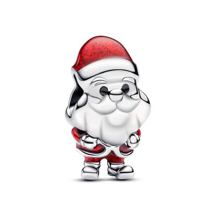 Pandora Moments Playful Santa Charm