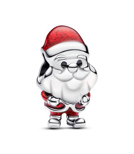 Pandora Moments Playful Santa Charm