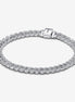 Pandora Timeless Silver Pavé Chain Bracelet Size 20