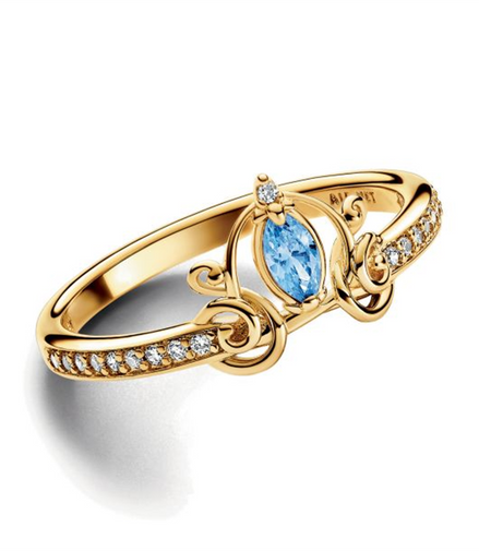 Pandora Disney Cinderella's Carriage Ring Size 4.5