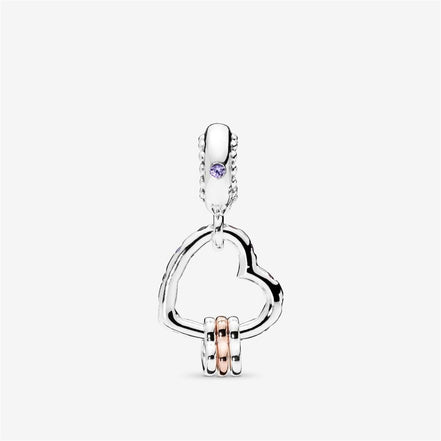 Pandora Moments Heart Full of Hearts Dangle Charm