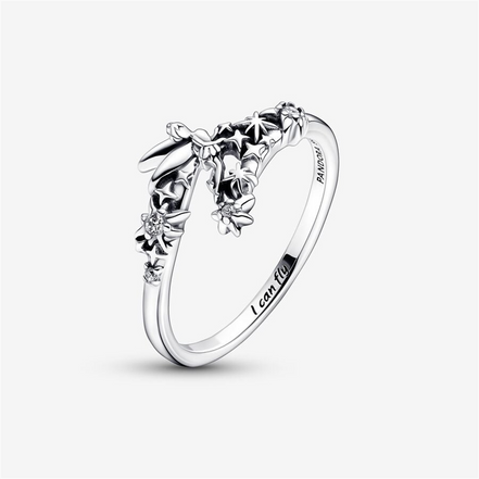 Pandora Disney Tinker Bell Sparkling Ring Size 7.5