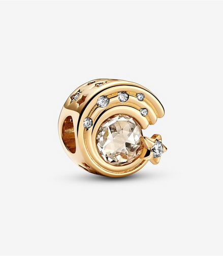 Pandora Moments Sparkling Shooting Star Charm