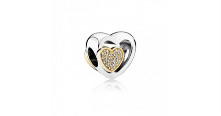 Pandora Sterling Silver Joined Together Charm