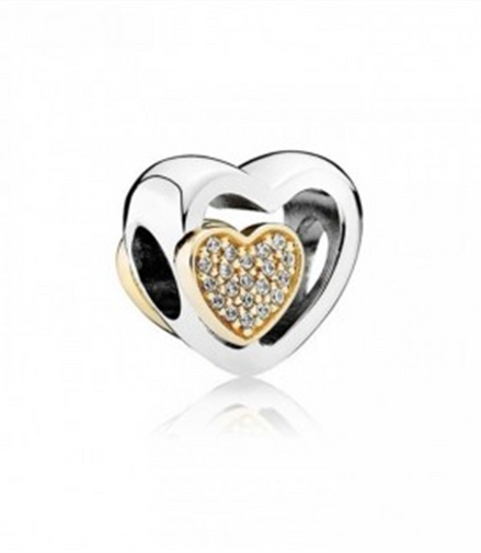 Pandora Sterling Silver Joined Together Charm