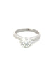 Ladies 14K Gold And 0.70 CTW Round Diamond Solitaire Engagement Ring