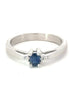 Oval Sapphire and Diamond Ring
