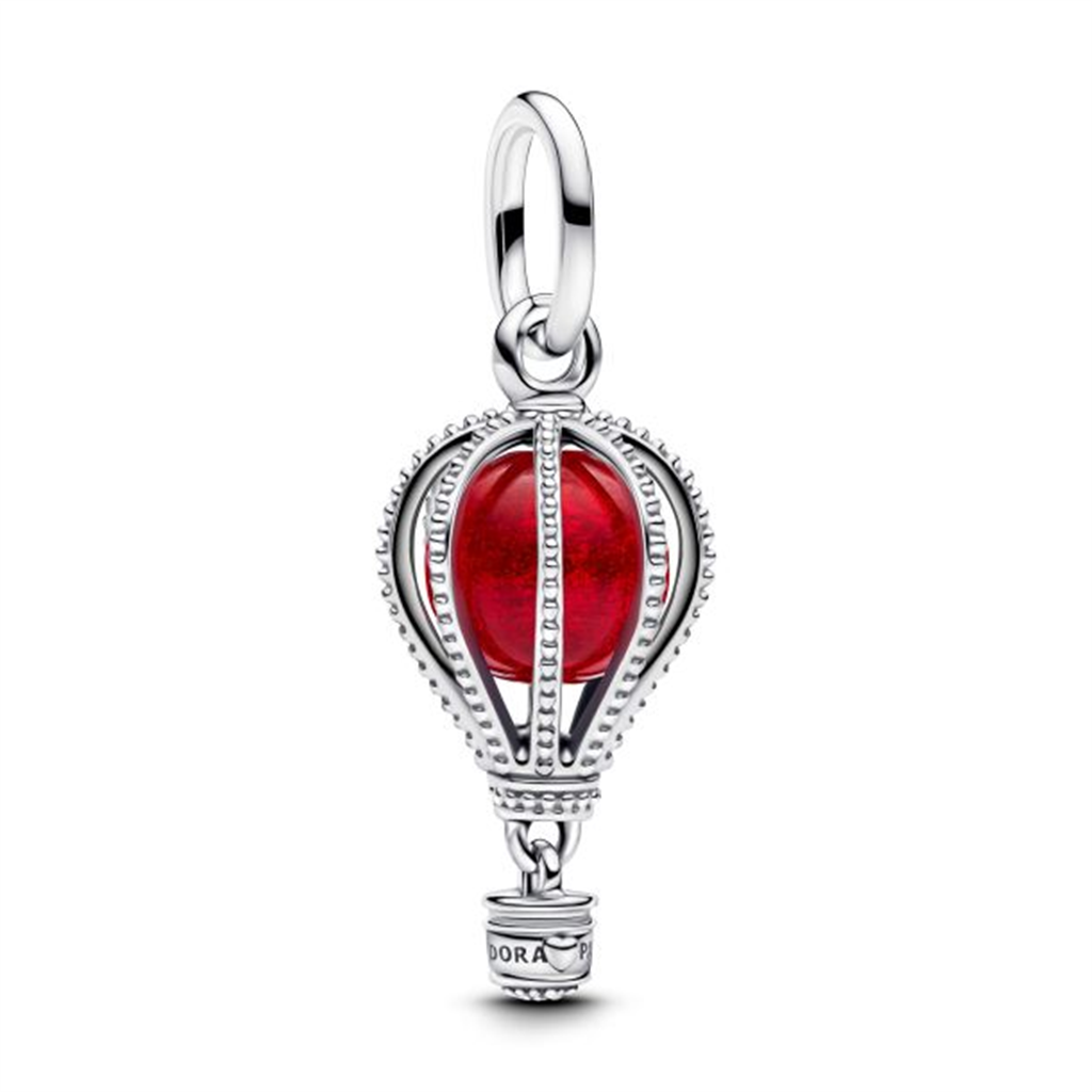 Pandora Moments Hot Air Balloon Murano Glass Dangle Charm