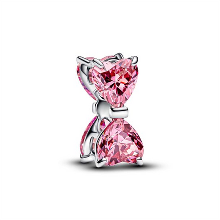 Pandora Pink Bow Charm